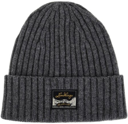 Lundhags Knak Wool Beanie pipo, Grey melange - Lundhags