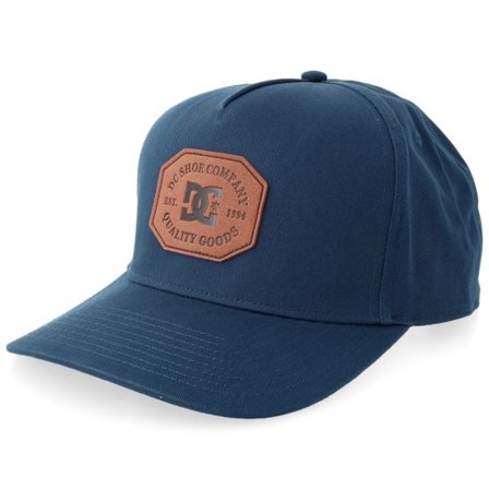 DC - Blå adjustable Keps - Reynotts Dark Denim A-frame Adjustable @ Hatstore