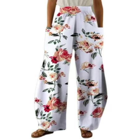 Palazzo Pant High Waist Loungewear För Kvinnor