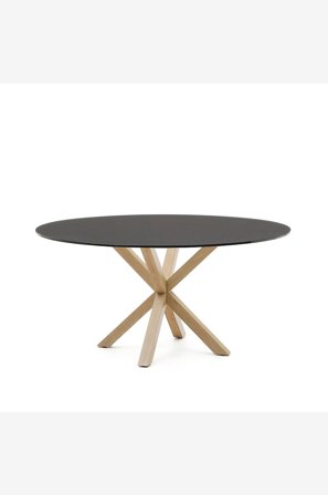 Kave Home - Spisebord - argo - Svart - Spisebord - Fra Homeroom