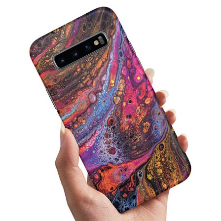 Samsung Galaxy S10 Plus - Deksel/Mobildeksel Psykedelisk