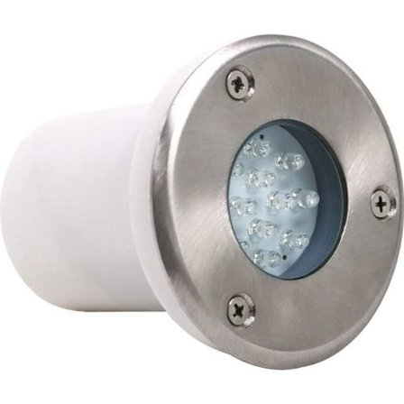 Spot LED - Inox - 1.2W - IP67 - Vandtæt - Udendørs