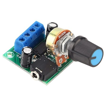 Lm386 Super Mini Forsterkerkort, 3v-12v, 0.5w-10w Høytaler Lav Støyforbruk, For Høytaler DIY