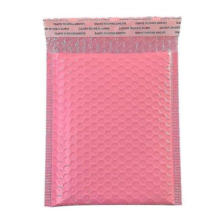 50 kpl Vaaleanpunainen Kupla Pussi Logistiikka Express Pakkaus Kupla Pussi Express Kuori Paketti