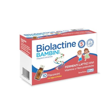 Biolactine Bambini 10 Flaconi 8ml