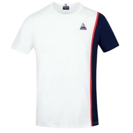 le coq sportif, T-Shirts Biały, Mężczyzna, Rozmiar: L