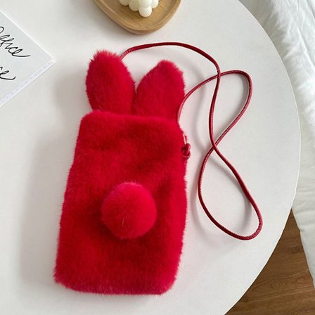 Puhelin Crossbody Laukut Olkalaukku PUNAINEN