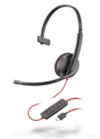 Poly Blackwire C3210 USB-C/ A Mono