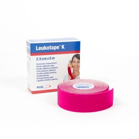 Leukotape K Taping Benda Adesiva 5mx2,5m Rosso 1 Rotolo