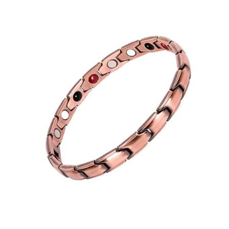 Lymfdränering magnetiskt armband - Terapeutiskt bantningsarmband främjar blodcirkulationen Bronze