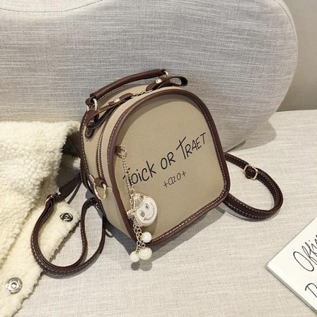 Rygsæk til kvinder 2023 ny koreansk version Chaoins mode alsidig cross net håndtaske rød mini rygsæk~05308