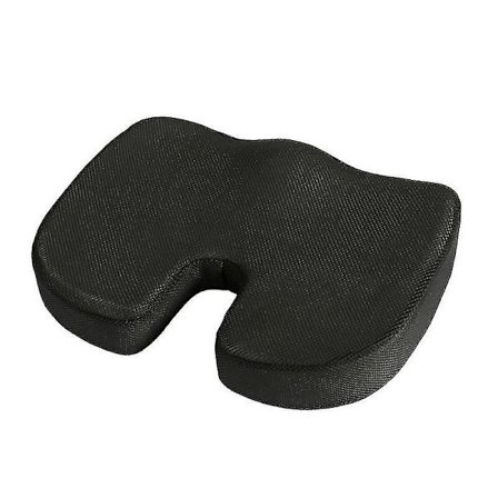 Ortopedisk Putepute - Sklisikker Memory Foam Coccyx Pute for Halebeinsmerter - Kontorstol C