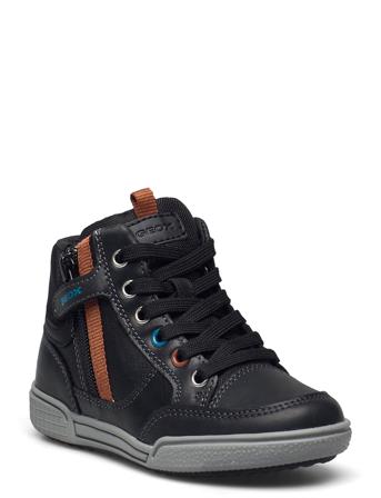J Poseido Boy A Black GEOX
