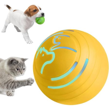 Vibrerende Hundeball – Interaktiv Hoppeball for Små, Mellomstore og Store Hunder