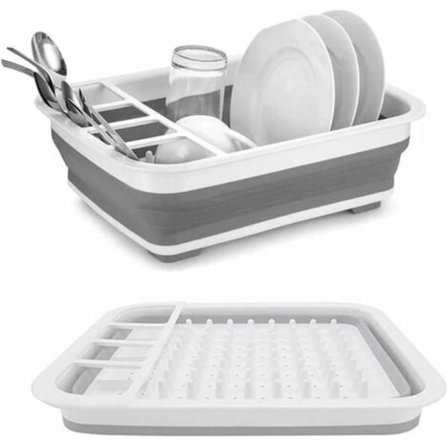 Kokoontaittuva tiskiteline valutusastialla, organizer-FA5-