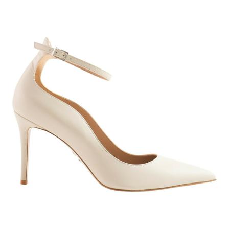 Sergio Levantesi, Dendy shoes with heel Biały, Kobieta, Rozmiar: 37 EU