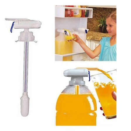 2 st Magisk Elektrisk Kran Dispenser Kompatibel med Mjölk Juice Spill Dryckesdispenser