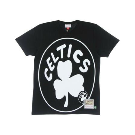 Mitchell & Ness, t-shirt Zwart, Heren, Maat:L