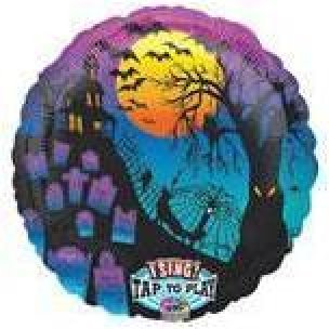 Heliumballong Halloween med ljud - Halloween Dekoration - Kalaslagret.se