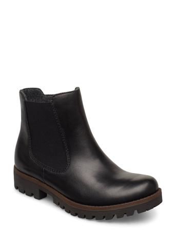 78570-00 Shoes Boots Ankle Boots Ankle Boot - Flat Musta Rieker