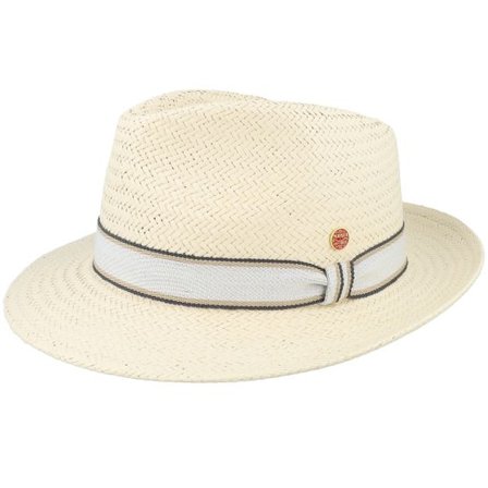 Mayser - Beige straw Hatt - Maleo Paper Panama Natur Straw Hat @ Hatstore