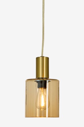 Aneta Lighting - Pendel CYLINDER - Messing - Pendler - Fra Homeroom