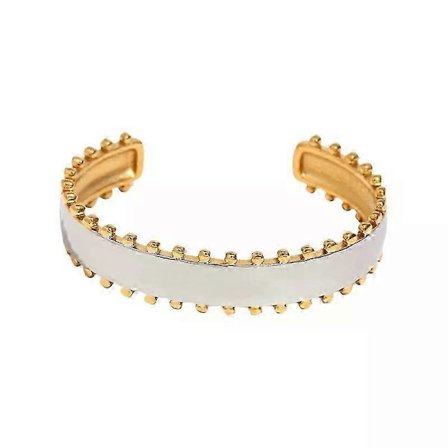 Øreringe, Manchetarmbånd, Simpelt guldperle-accentueret overdrevet design til piger