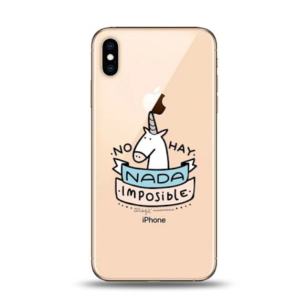 iPhone XS Max Skal No Hay Nada Imposible - Unicorn