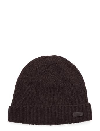Barbour Carlton Beanie Accessories Headwear Beanies Brun Barbour