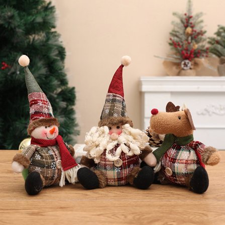 3-delt juledekorasjon