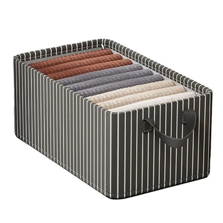 Tøj Opbevaringsboks Undertøj Opbevaringsskuffe SORT