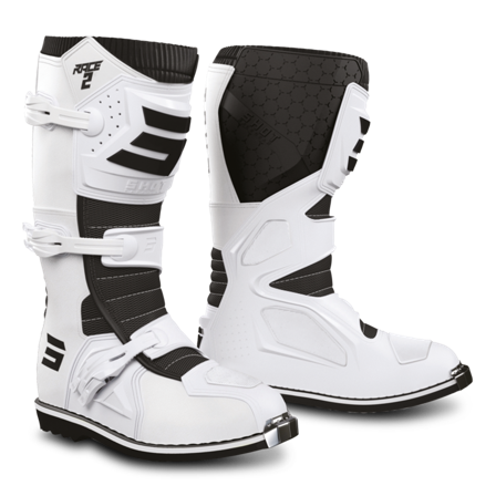 Shot Race 2 MX Boots White 44