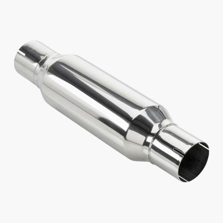 Ljuddämpare rostfritt 76 mm - Biltema