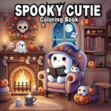 Malebok for voksne og tenåringer med supersøte dyrekarakterer med enkle mønstre for avslapning, Pocketbok