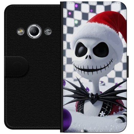 Kompatibelt Lommeboketui til Samsung Galaxy Xcover 3 Jack Skellington Julestetisk