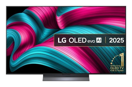 LG 55" C5 AI 4K OLED Smart TV (2025) 144Hz, 4x HDMI, eArc, G-Sync & FreeSync, α9 AI Processor, Dolby Atmos