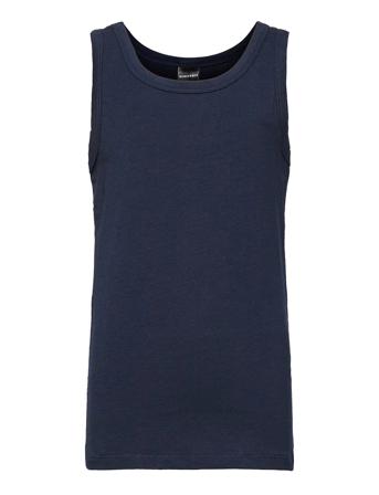 Tank Top T-shirts Sleeveless Blå Schiesser