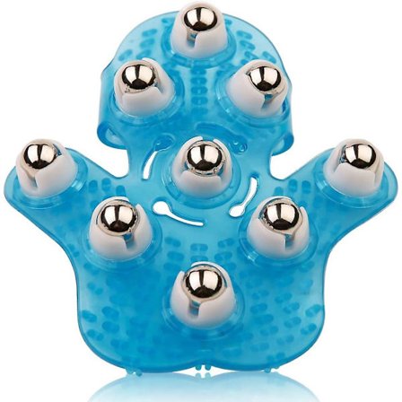 Kädessä pidettävä hierontalaite lihasten, selän, niskan, nivelten, jalkojen, hartioiden ja jalkojen kivunlievitykseen - Kämmenen muotoinen 