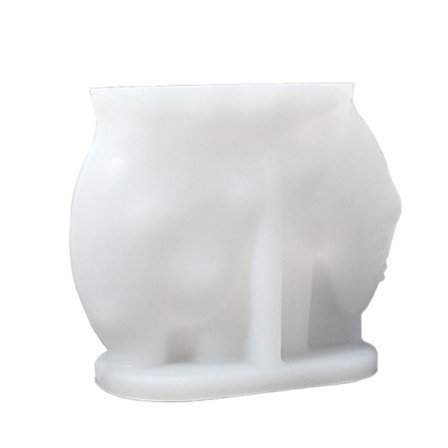 Månebaby Statue Silikonformer for Epoksyharpiks Lys Såpe Hjemmedekorasjon