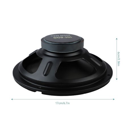 6 tuuman auton kaiutin Melunvaimennus Tehokas stereosoundi Korkea tiheysmagneetti Vahva teho Koaksiaalinen ajoneuvoille