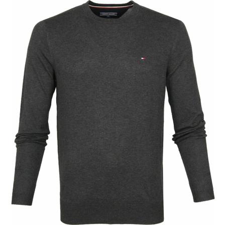 Tommy Hilfiger Strik Grå, Herre Strik, Størrelse: S