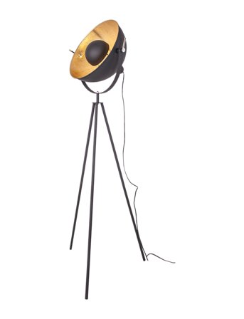 By Rydéns Captain Mini Floor Lamp - Black - 38.5X45X145CM