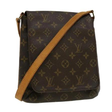 Louis Vuitton Vintage, Pre-owned Bag Bruin, Dames, Maat:ONE Size,leer