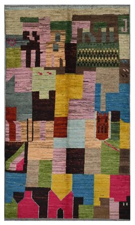 Klein Moroccan Berber - Afghanistan 105X183 Wol, Vloerkleed