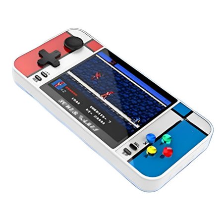 Handhållet spel för barn Bärbar Retro videospelsspelare Inbyggd 500 Classic Game 3,5-tumsskärm 8000mah Power Bank