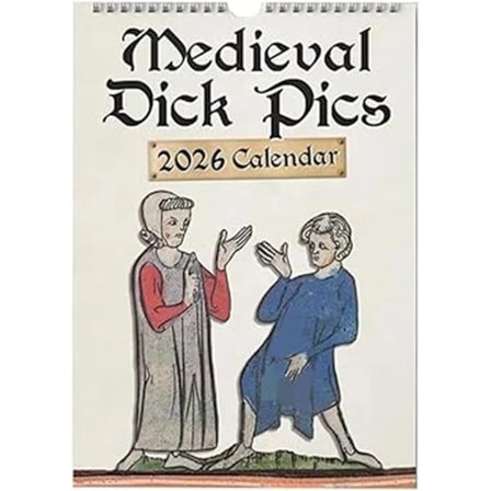 Generisk Medievale Bilder 2026 Kalender Snor Medieval Veggkalender (med Eskeforpakning)