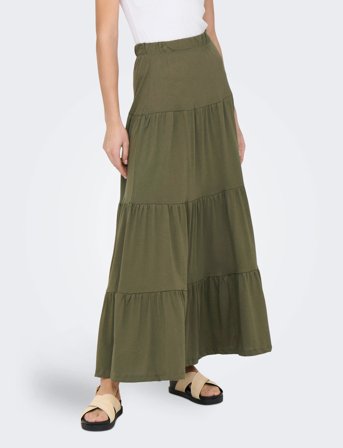 ONLY Onlmay Life Maxi Skirt Jrs - Green - M