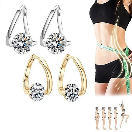 Lymphvity Germanium Øreringe Lymfedrænage Terapi til Kvinder Smykkegave