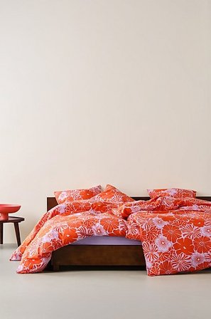 Jotex - Sengesæt Enkeltseng Økologisk Orange - ANNA - Køb Enkeltseng hos Jotex