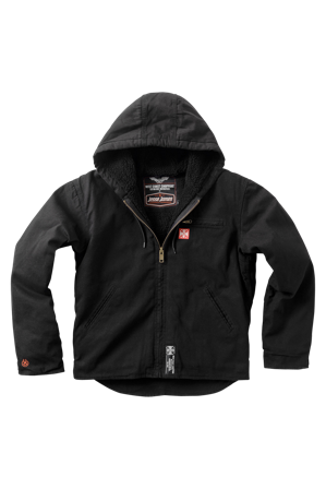 Chaqueta West Coast Choppers Canvas Negro L